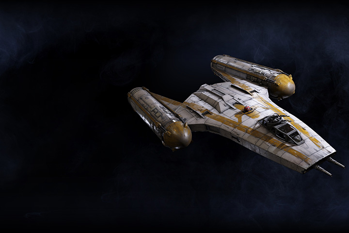 Star Wars Battlefront 2 : Le vaisseau bombardier Y-Wing BTL-B